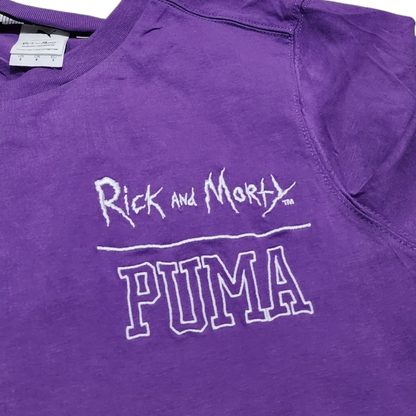 Playera Puma Chico S Morado Rick And Morty