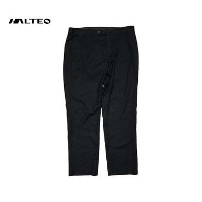 Pantalon De Vestir Ralph Lauren 35x30 Negro Recto