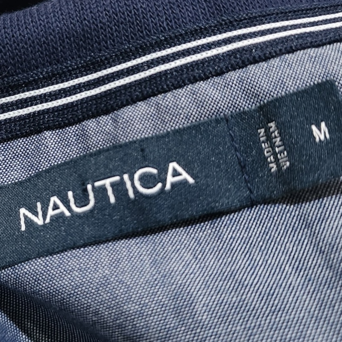 Sueter Nautica Mediana M Azul