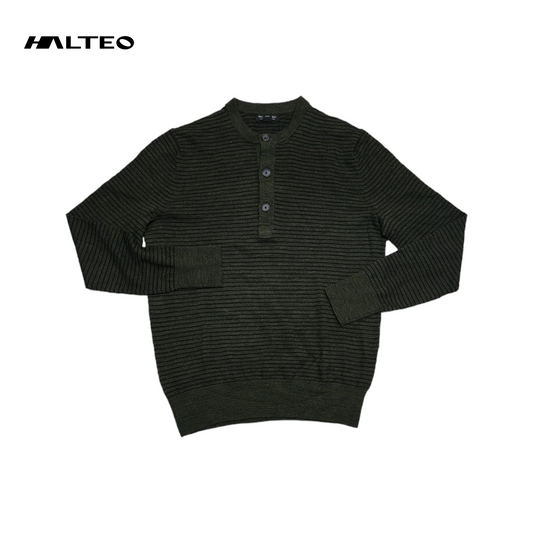 Sueter Banana Republic Grande L Verde Lineas