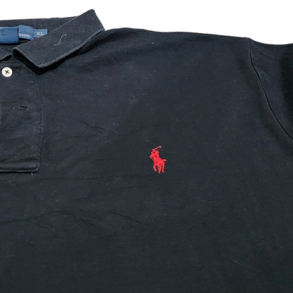 Playera polo ralph lauren negra best sale