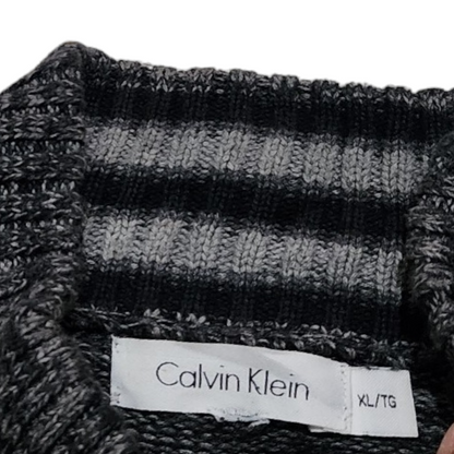 Sueter De Cierre Calvin Klein Xgrande Xl Gris