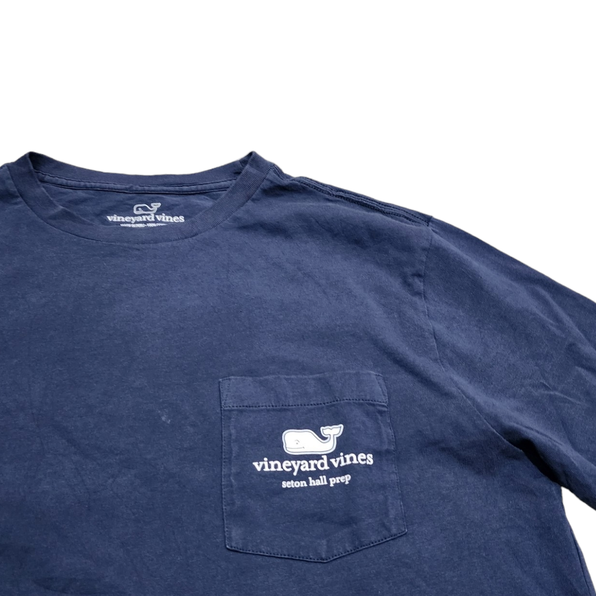 Playera Manga Larga Vineyard Vines Chico S Azul Marino Seton