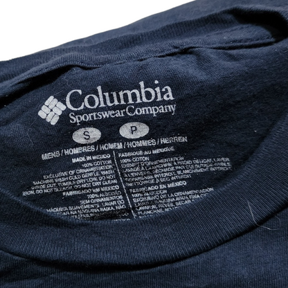 Playera Columbia Chico S Azul