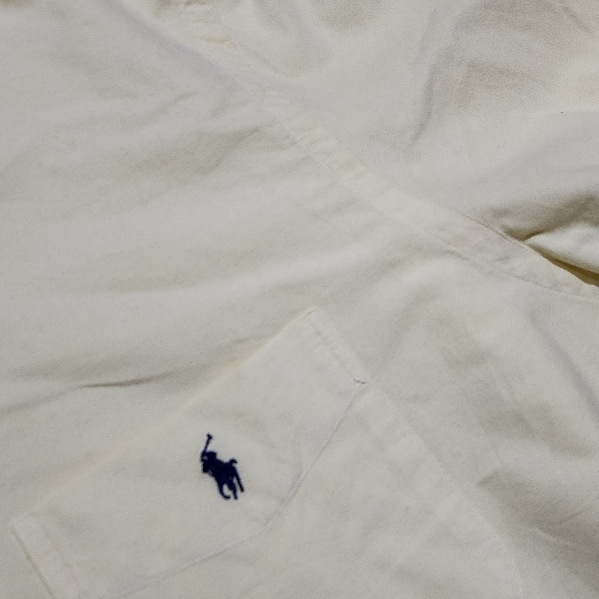 Camisa Ralph Lauren 2xl Tall Amarillo Pony Azul