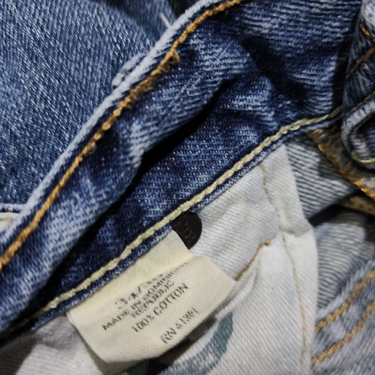 Pantalon Ralph Lauren 34x30 Azul Recto