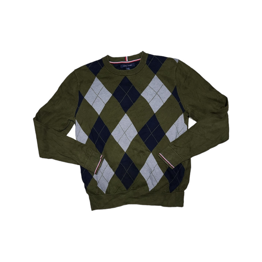 Sueter Tommy Hilfiger Chico S Verde Figuras