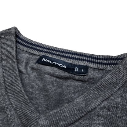 Sueter Nautica Grande L Gris