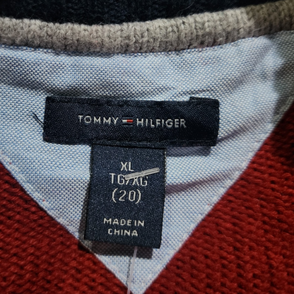 Sueter Tommy Hilfiger Chico S Rojo