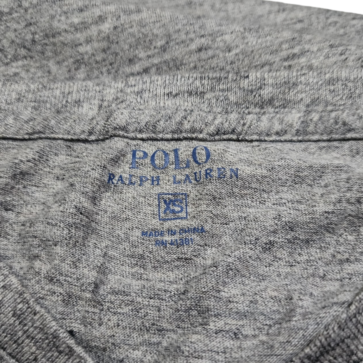 Playera Ralph Lauren Xchico Xs Gris