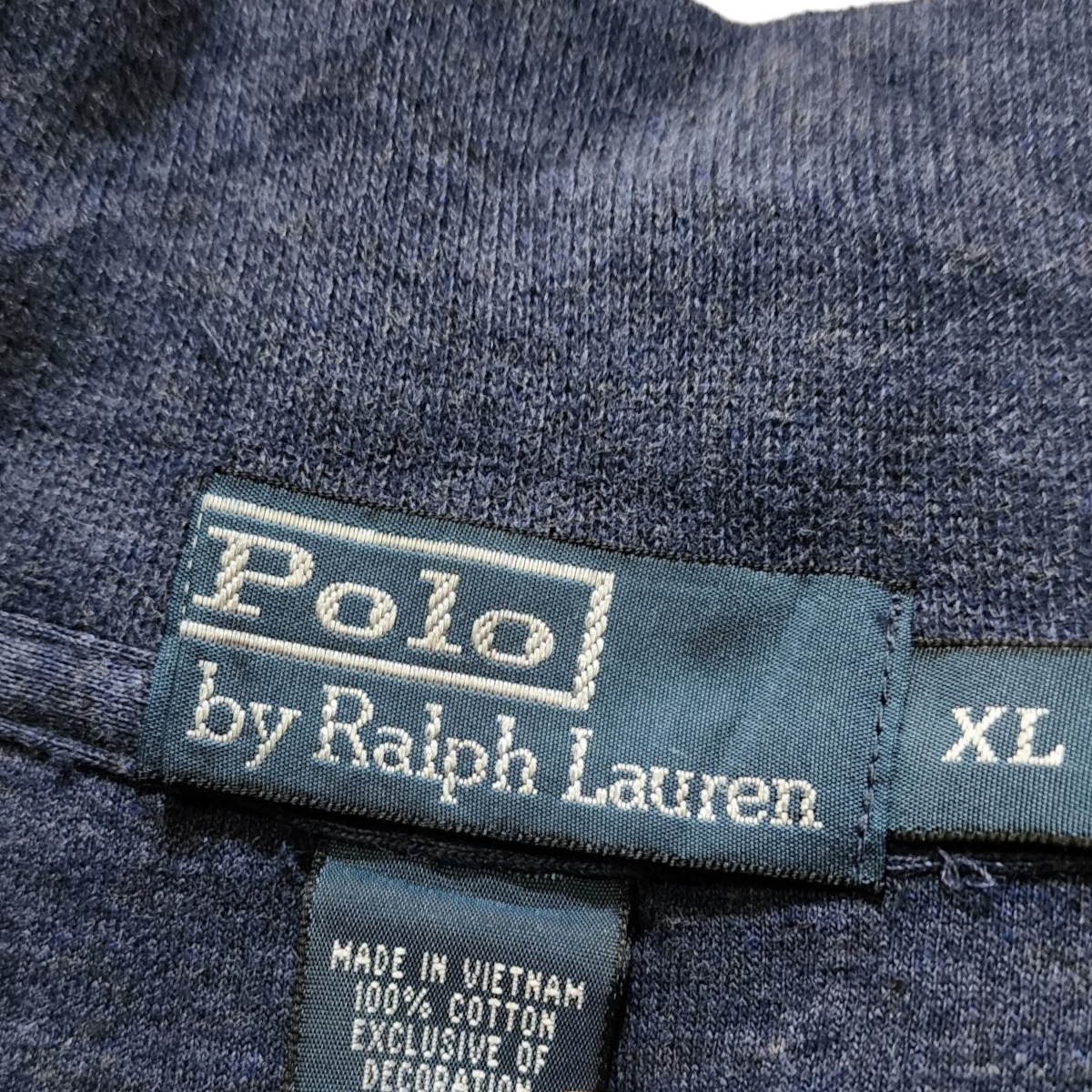 Sueter Polo Ralph Lauren Xgrande Xl Azul Pony Verde