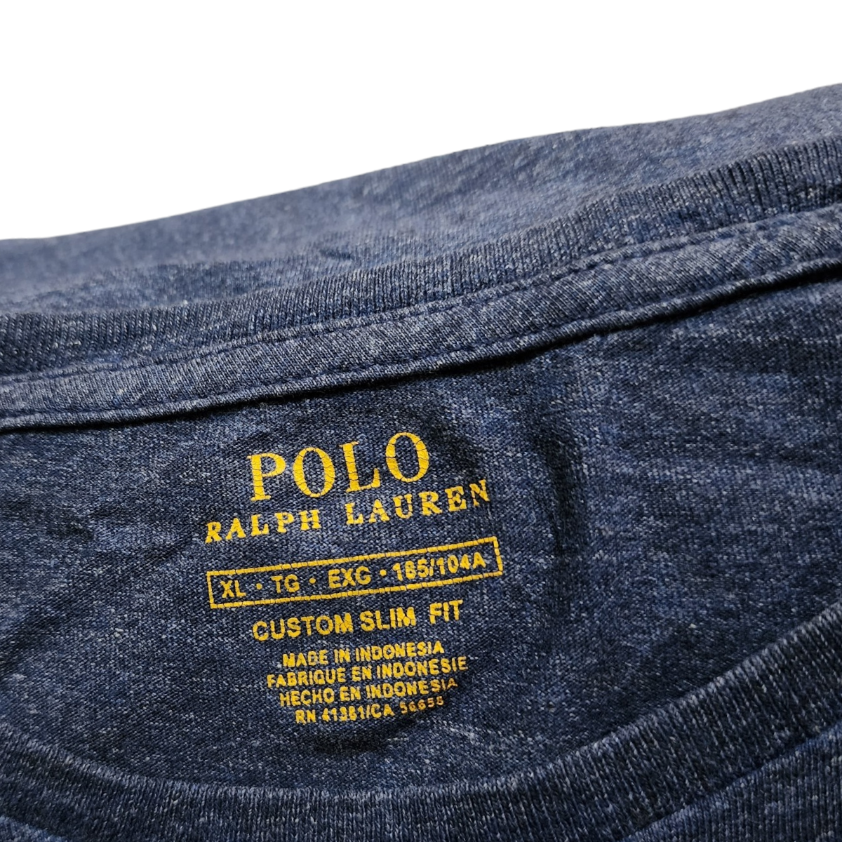 Playera Manga Larga Ralph Lauren Xgrande Custom Slim Fit