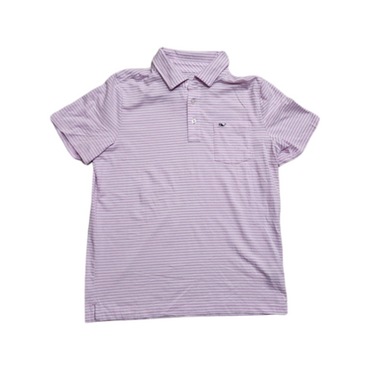 Playera Polo Vineyard Vines Adolescente Grande L 16 Rosa