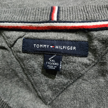 Sueter Tommy Hilfiger 2xl Gris