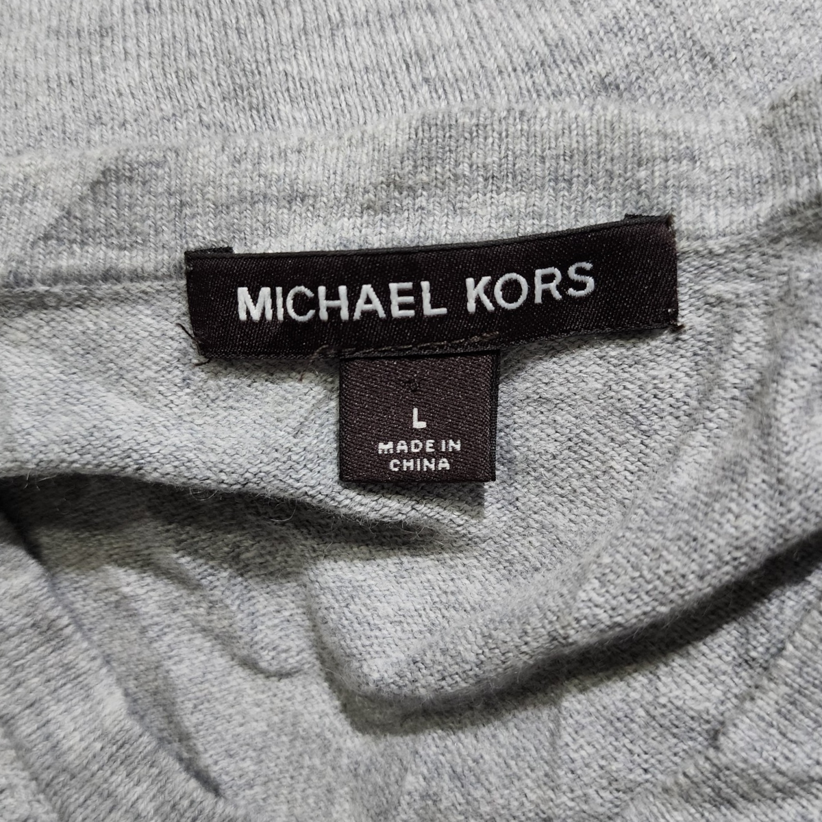 Sueter Michael Kors Grande L Gris