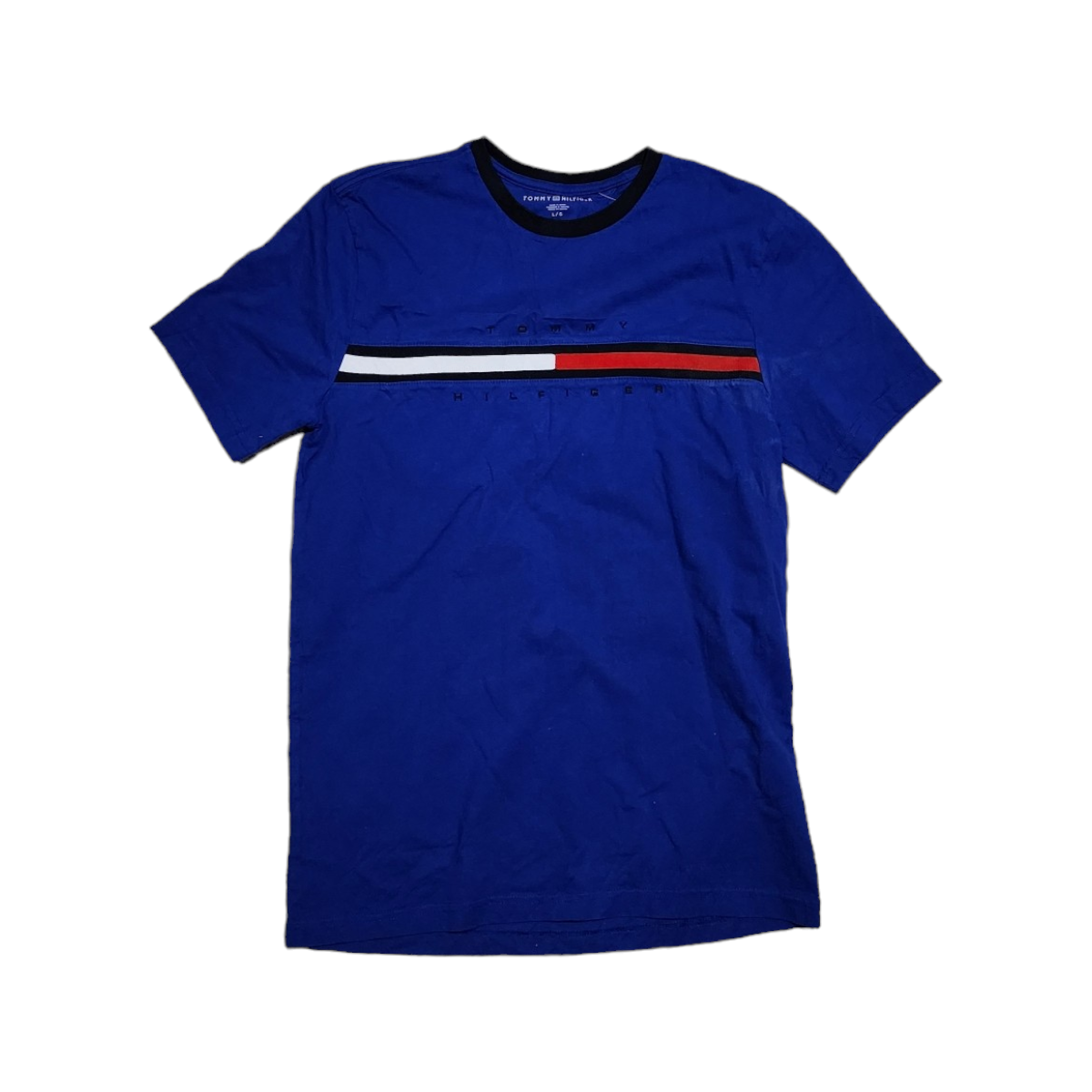 Playera Tommy Hilfiger Grande L Azul