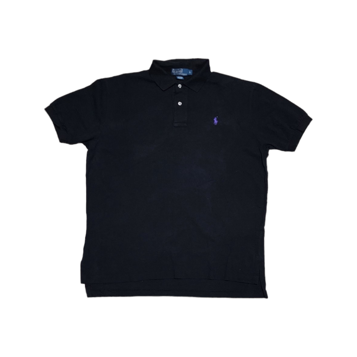 Playera Polo Ralph Lauren Grande L Negro Halteo