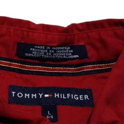 Camisa Tommy Hilfiger Grande L Rojo