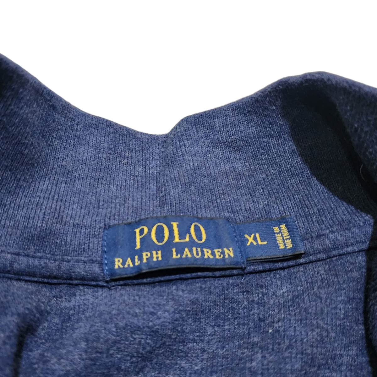 Sueter Polo Ralph Lauren Xgrande Xl Azul Pony Blanco