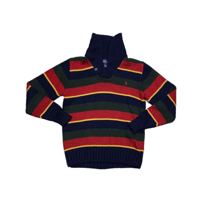 Sueter Ralph Lauren Adolescente Mediano M Verde, Azul, Rojo