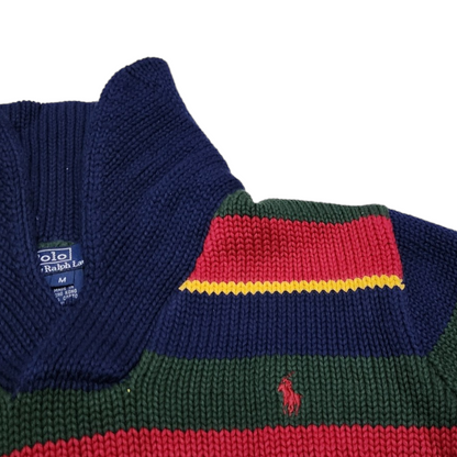 Sueter Ralph Lauren Adolescente Mediano M Verde, Azul, Rojo