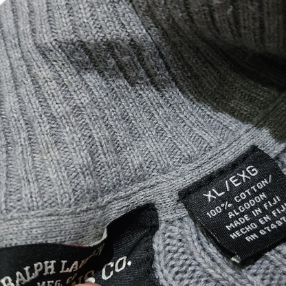 Sueter Ralph Lauren Xgrande Xl Gris