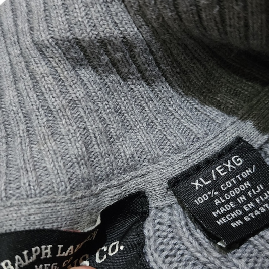 Sueter Ralph Lauren Xgrande Xl Gris