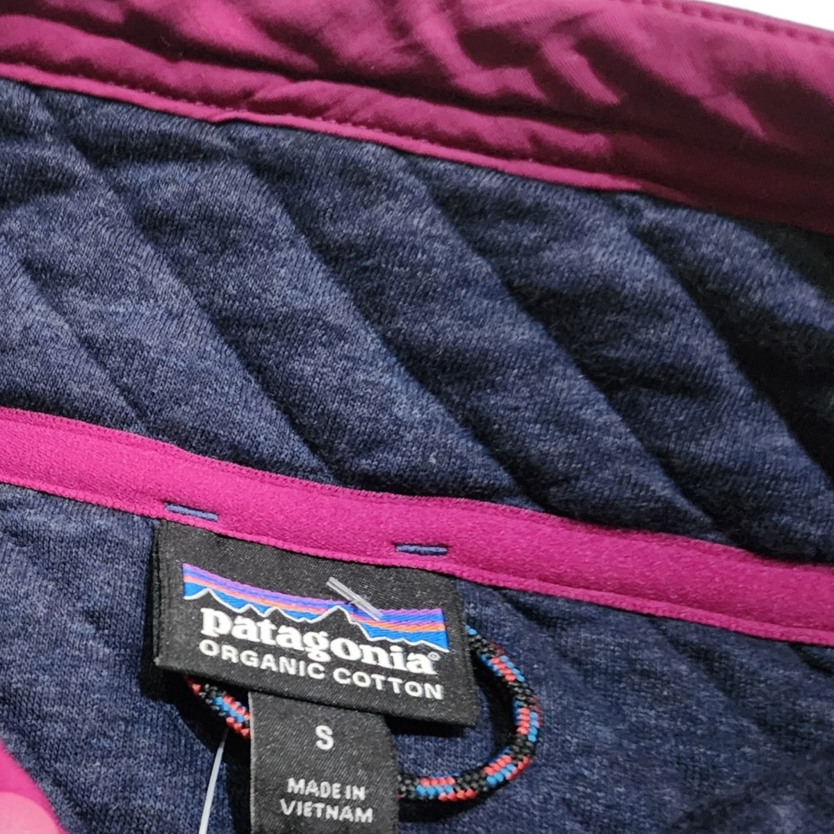 Pullover Patagonia Chico S Azul Con Rosa