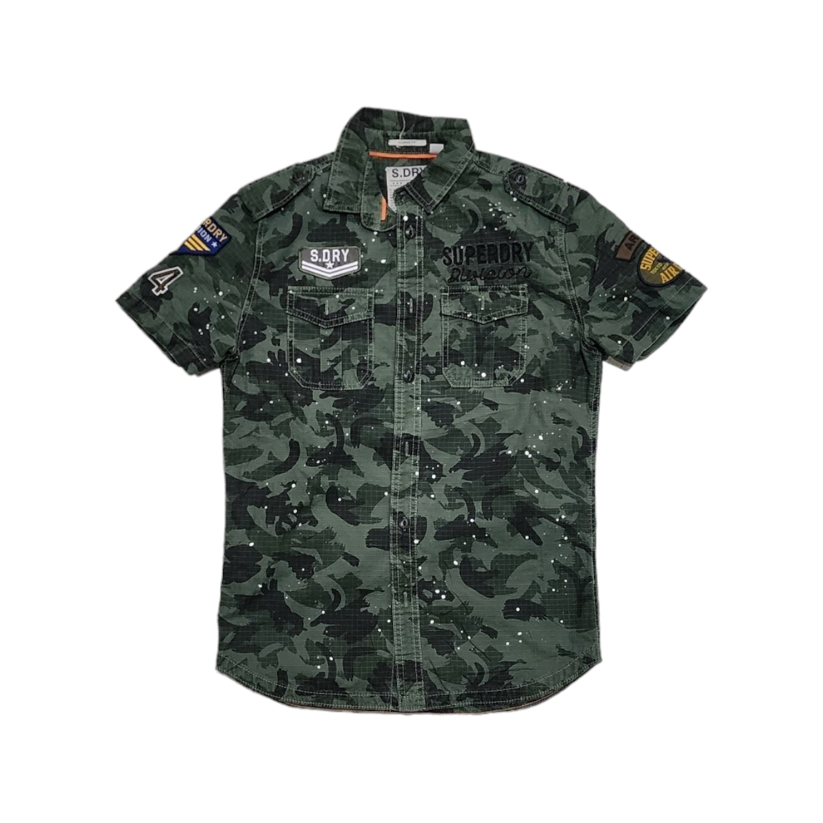 Camisa Superdry Chico S Militar