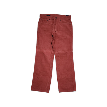 Pantalon Tommy Hilfiger 31x30 Recto Pana Coral