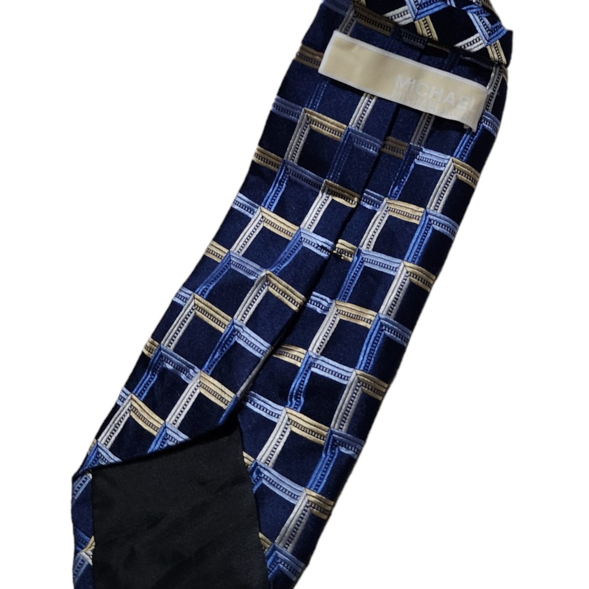Corbata Michael Kors Azul Cuadros
