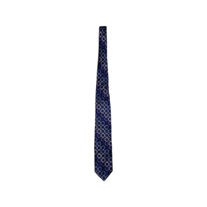 Corbata Michael Kors Azul Circulos