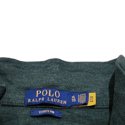 Sueter Ralph Lauren Xgrande Xl Estate Rib Verde Codigo Qr