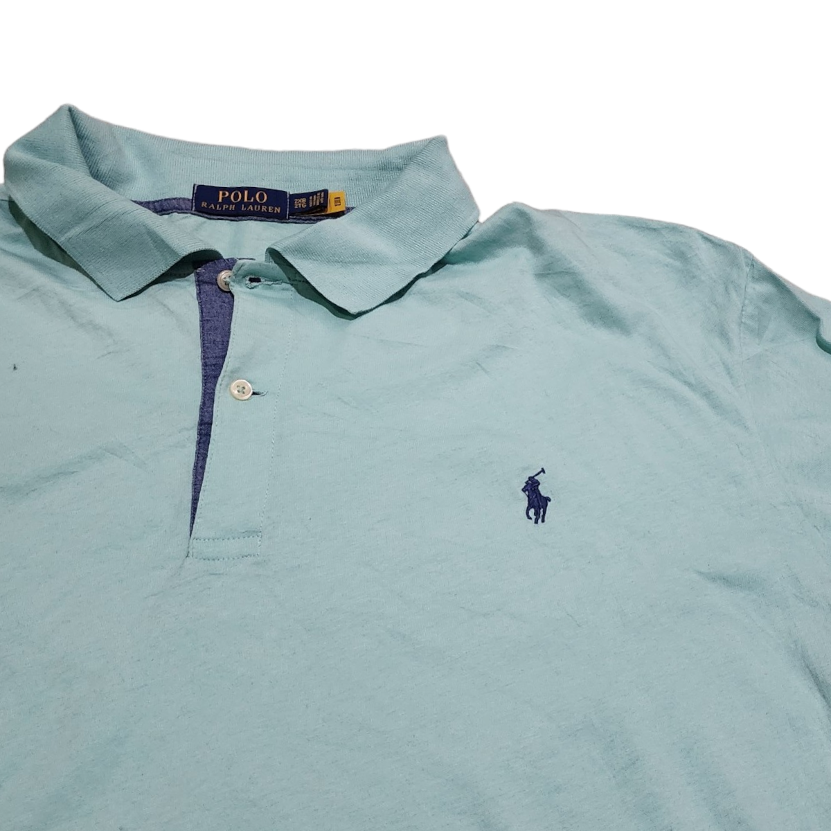 Playera Polo Ralph Lauren 2xl Big Azul