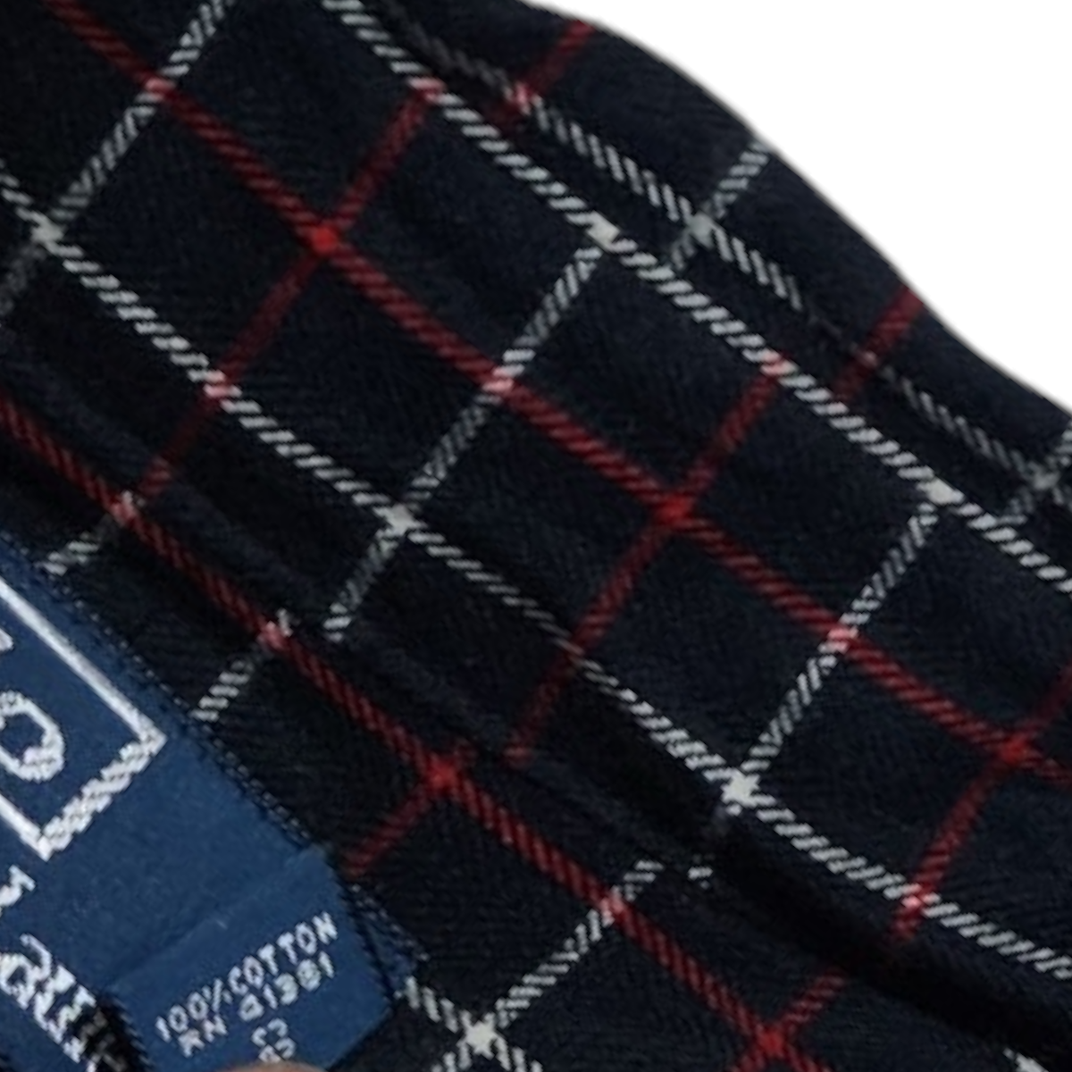 Camisa Ralph Lauren Mediana M Negro Cuadros
