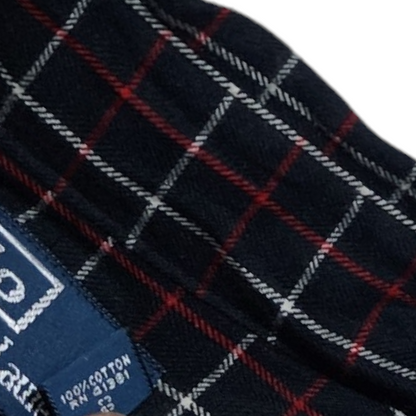 Camisa Ralph Lauren Mediana M Negro Cuadros