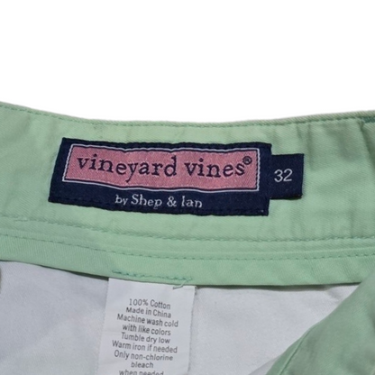 Bermuda Vineyard Vines Talla 32 Club Short Verde
