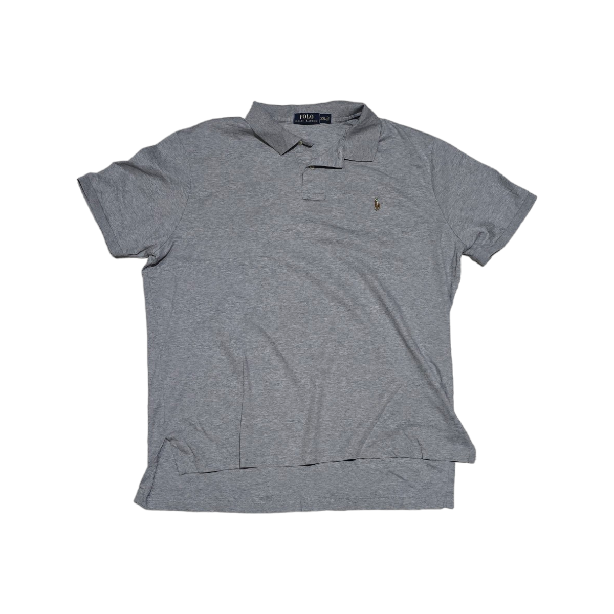 Playera Polo Ralph Lauren 2xl Gris Pony Colores