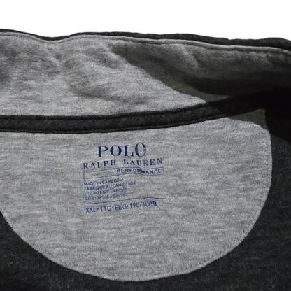 Sueter Polo Ralph Lauren Performance 2xl Gris Pony Gris