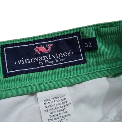 Bermuda Vineyard Vines Talla 32 Verde