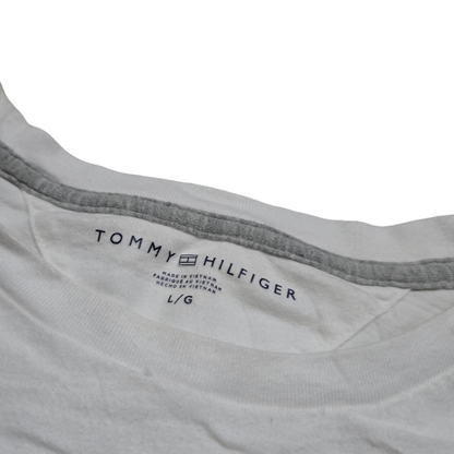 Playera Tommy Hilfiger Grande L Blanca