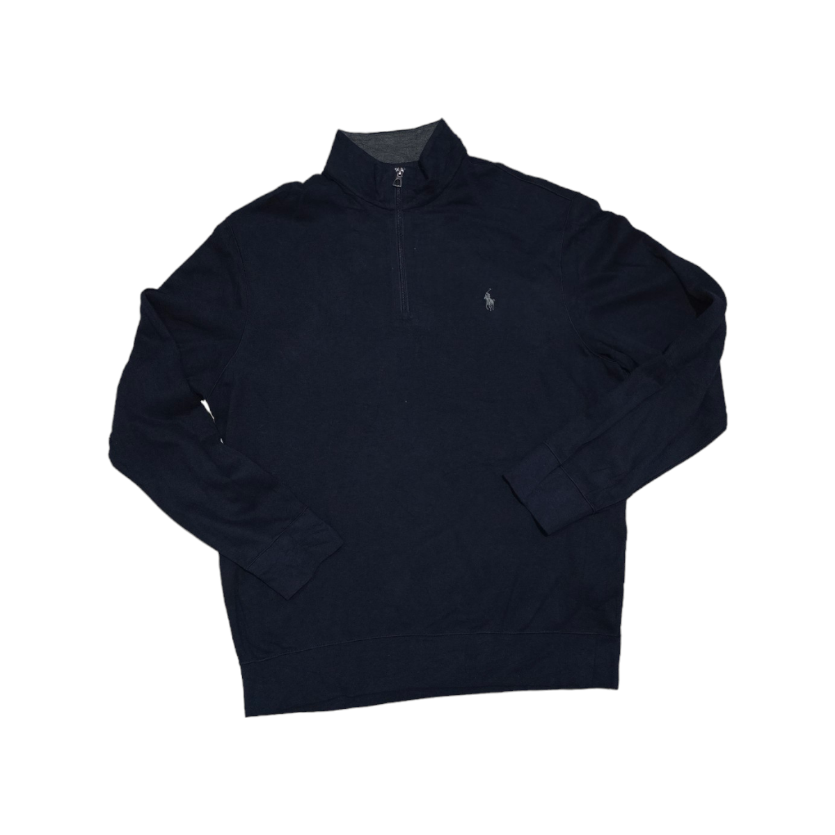 Sueter Polo Ralph Lauren Performance Grande L Azul Pony Gris