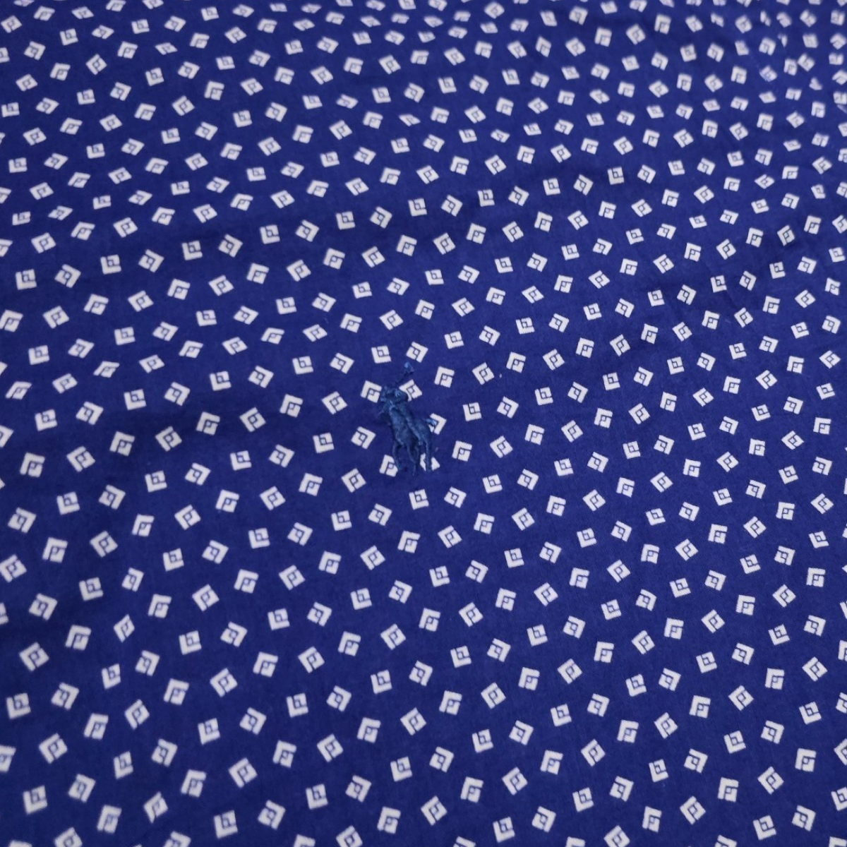 Camisa Manga Corta Ralph Lauren 3xb Azul Figuras Pony Azul