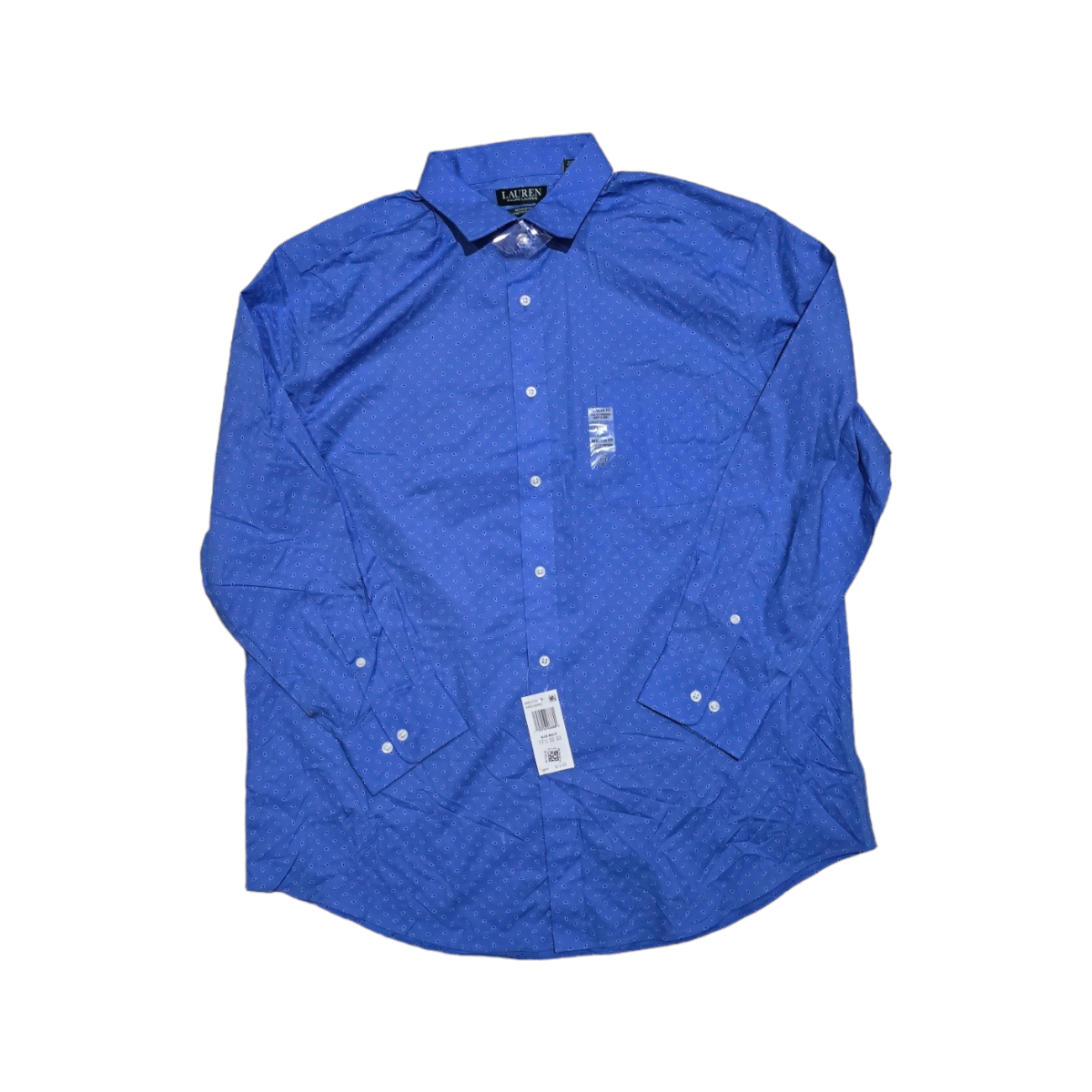 Camisa Ralph Lauren Xgrande 17 1/2 32-33 Regular Fit Azul