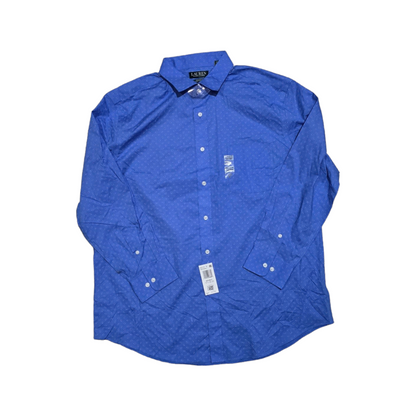 Camisa Ralph Lauren Xgrande 17 1/2 32-33 Regular Fit Azul
