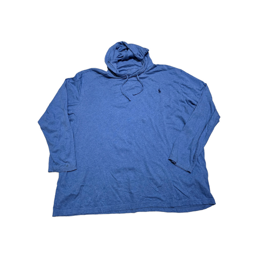 Playera Con Gorro Ralph Lauren 3xb Azul 185/116 C