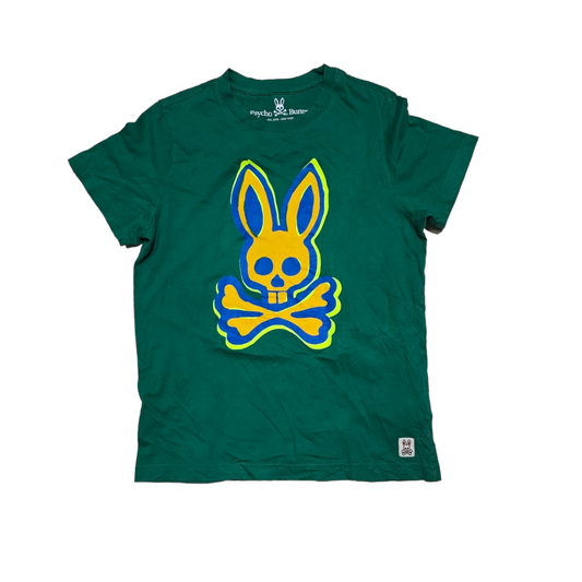 Playera Psycho Bunny Xchico Xs 2 Verde