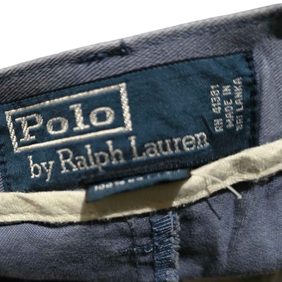 Bermuda Ralph Lauren Talla 42 Azul Deslavado