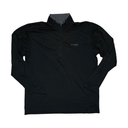 Playera Con Cierre Columbia Titanium Xgrande Xl Negro