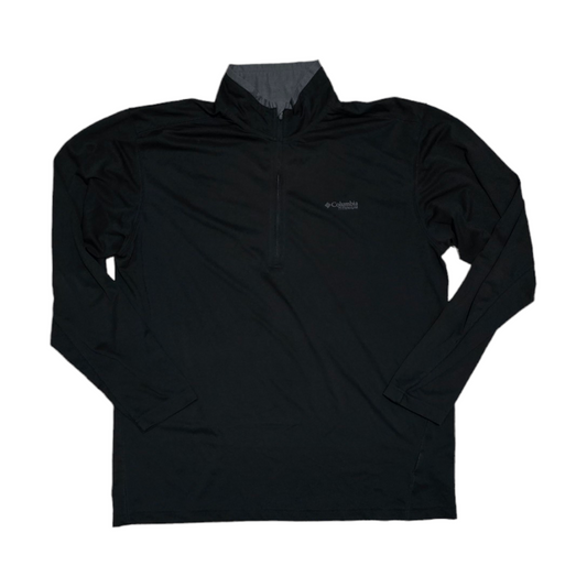 Playera Con Cierre Columbia Titanium Xgrande Xl Negro